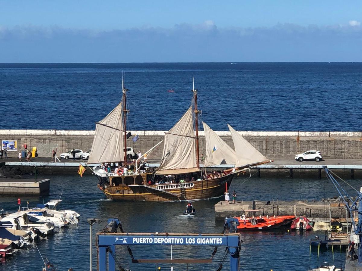 شقة Penthouse De Roca In Poblado Marinero Acantilado de los Gigantes المظهر الخارجي الصورة